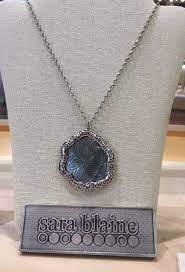 Sara Blaine Black Mother Of Pearl Necklace Mother Of Pearl Necklace Necklace Black Mother