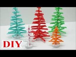 Best Out Of Waste Craft Ideas Diy Drinking Straws Christmas Tree Recycled Bottles Crafts Recycled Bottle Crafts Christmas Tree Accessories Recycled Christmas Tree