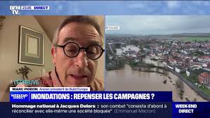 Crues/inondations: "On a beaucoup construit en ignorant le risque", note  Marc Pigeon (ancien président de "Build Europe")