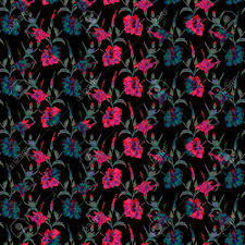 Download this premium vector about floral pattern on dark blue chevron background, and discover more than 15 million professional graphic resources on freepik Seamless Floral Pattern Exotic Hibiscus Flowers Allover Layout With Blended Effect Chevron Motif Red And Blue Tones On Black Background Stock Photo Picture And Royalty Free Image Image 69018807