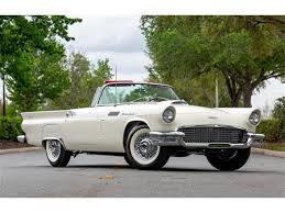 Image result for Colonial White 1957 Thunderbird
