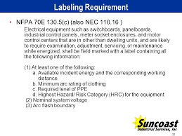 applying the 2012 nfpa 70e arc flash standard ppt video