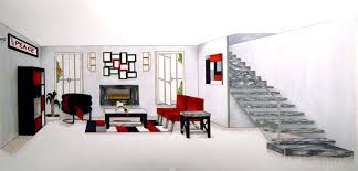 Then draw a window its easy. One Point Perspective Michigan Avenue 2012 Best For Interior Design Looking Glass