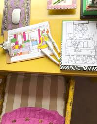 A desk is a piece of furniture, usually devoted to organization, study and communication…such as writing and calculation. Free Home Decor Coloring Pages To Print At Home Showit Blog