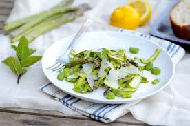 Asparagus Fava And Pecorino Salad Eat Savoury Food Food Inspiration