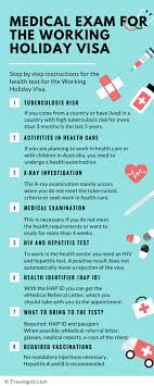 Health Examination For The Working Holiday Visa Australia Travelgott