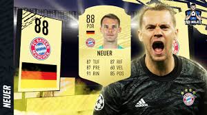 Manuel neuer fifa 21 rating is 89 and below are his fifa 21 attributes. Manuel Neuer 88 Fifa 20 Player Review Ita Youtube