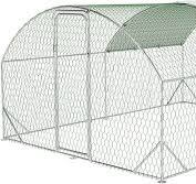 Amazon.com: Gallinero de metal grande con cubierta ...