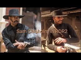 How to make Sam Chisholm in (RDR2) red dead redemption 2 (storymod) and  Gameplay
