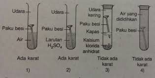 Pagar besi yang tidak dicat lebih cepat mengalami perkaratan karena. Tutorial Menjawab Soal Tentang Korosi Dan Pencegahannya Your Chemistry A