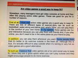 Add variety and a professional tone to your writing by using a variety of signal phrases. Solved An Opinion Essay Are Video Games A Good Way To Kee Chegg Com
