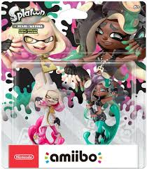 Details About Pearl Marina Amiibo 2 Pack Nintendo Wii U Splatoon 2 Series Inkling Dual New