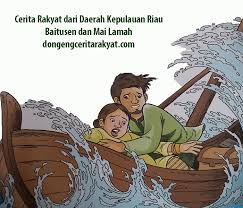 Dia kemudian berjalan menuju saya dan berkata, sstt. Cerita Rakyat Dari Daerah Kepulauan Riau