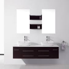It is very sleek and modern, and it gives a very clean, organized vibe to the bathroom. Modern Wall Hung Bathroom Cabinet With Mirror Wall Mounted Bathroom Vanity Side Cabinet Buy Wall Amounted Bathroom Vanity With Mirror Contemporary Bathroom Wall Cabinet Wall Hung Bathroom Vanity With Counter Top Product On Alibaba Com