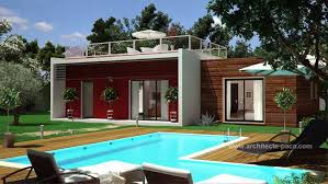Check spelling or type a new query. Plan Maison Bois Plain Pied 160 Villa Plan N 160 Architecte Paca