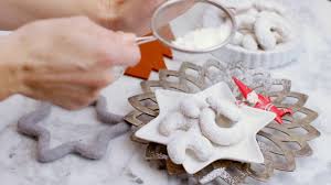 Linzer cookies traditional austrian cookies made using. How To Make Vanillekipferl Crescent Shaped Vanilla Cookies Recipe Youtube