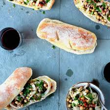 Pan Bagnat Recipe Recipe Vegetarian Sandwich Pan Bagnat Recipes