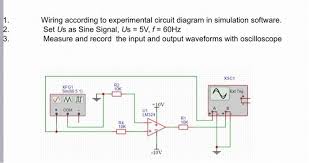 View the circuit as a schematic diagram, or switch to a lifelike view. Solved 1 2 3 Wiring According To Experimental Circuit Chegg Com