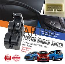 Harga cermin tingkap baru kereta myvi. Original Perodua Myvi Viva Alza Main Power Window Switch Suis Cermin Tingkap Naik Turun Jp Spec Auto Up Down Shopee Malaysia