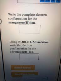 Electronic configuration of chloride ion is (2, 8, 8). Write The Complete Electron Configuration For The Chegg Com