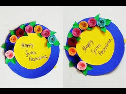 Card making tutorials jann gray; Greeting Card For Guru Purnima Teacher S Day Greeting Card Easy