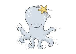 Find & download free graphic resources for octopus cartoon. Cute Cartoon Octopus Poster By Ryan Da Displate