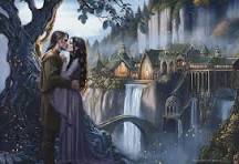 Arwen & Aragorn Art by MossandMagics