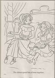 Elena and isabel coloring pages. Pin On Coloring Pages