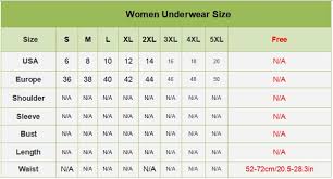 Size Chart For Panties Medford Medical