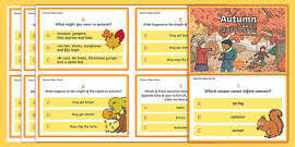 20 fun questions, trivia & conversation starters for a fall road trip would you rather: Autumn Quiz Powerpoint Easy To Download