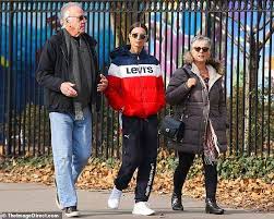 Her parents were unmarried when she was born in westminster. Emily Ratajkowski Steps Out In Retro Levi S Coat With Family In Nyc Emily Ratajkowski Celebrity Street Style Emily Ratajkowski Style