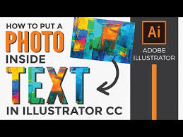 After we chose our text, we brought our image into photoshop. How To Put Images Inside Text Using A Clipping Mask In Adobe Illustrator Youtube Graphic Design Jobs Graphic Design School Adobe Illustrator Graphic Design