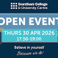 April 2026 Open Event event image