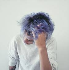 Boy Aesthetic And Hair Image Purple Hair Blue Hair Hair Styles