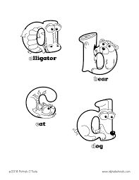 I wanted coloring pages that also provided another educational benefit. Printable Coloring Pages Lowercase Letters Animals Alphabetimals