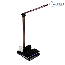 For reading or desk work, e.g. China Foldable Desk Lamps Sensitive Touch Switch Led Table Lamps With Qi Wireless Charger Pad For Iphone Airpods Apple Watch China Wireless Charger With Lamp And Wireless Charger Price