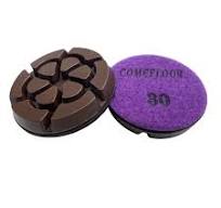 3 Inch Hybrid Diamond Polishing Pucks for Concrete Terrazzo Floor, 30-400#