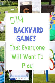 See what games we're playing. Diy Backyard Games Fun For All