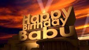 I just love you js so so so so so. Happy Birthday Babu Youtube