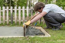 First up, put 4 deck blocks in the corners of where you want your shed to be (we'll fine tune where they are at in a minute). How To Build A Shed Base Buy Sheds Direct