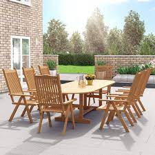 Wooden garden table and 6 chairs used, garden dining set, garden furniture set. Billyoh Windsor 2m 2 8m Extending Garden Dining Set Extendable Table With 6 8 10 Chairs Billyoh Store