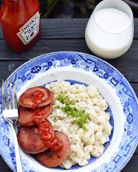 12 ounces swedish potato sausage links, sliced. Stuvade Makaroner Recipe Foodetc Cooks Food Recipes And Travel