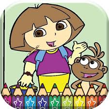 Dora the explorer coloring book. Coloring Book Girls Apps On Google Play