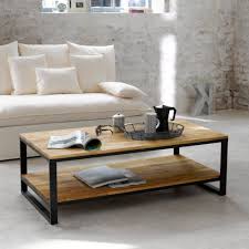 Iron Framed Coffee Table Finish In Mango Natural Black Tables Sets Artistic Furniture Home Decor In 2020 Coffee Table Living Room Coffee Table Coffee Table Wood