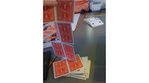 Avoid charges of cheating by passing out cardmaking duties to one person who does not play, or by having each team make cards for the other team's play. Fastest Time To Make A Homemade Suit Out Of Playing Cards World Record Peter Kuhberg