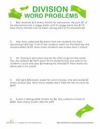 Click the play button to begin. Division Word Problems Show Me The Money Worksheet Education Com Division Word Problems Word Problems Multiplication Word Problems