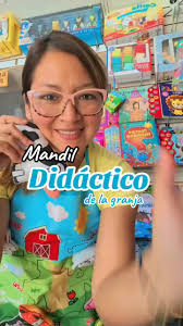Mandil didáctico de la granja 🐷🐮⭐