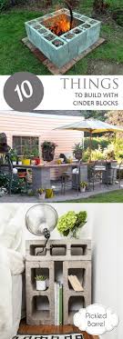 For this project, all you need are some cinder blocks and. 10 Things To Build With Cinder Blocks Pickled Barrel