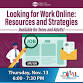 Looking for Work Online: Resources and Strategies