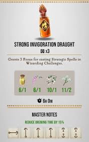 Master Notes For All Potions In Harry Potter Wizards Unite Harry Potter Wizards Unite Wiki Guide Ign Harry Potter Wizard Potter Potions